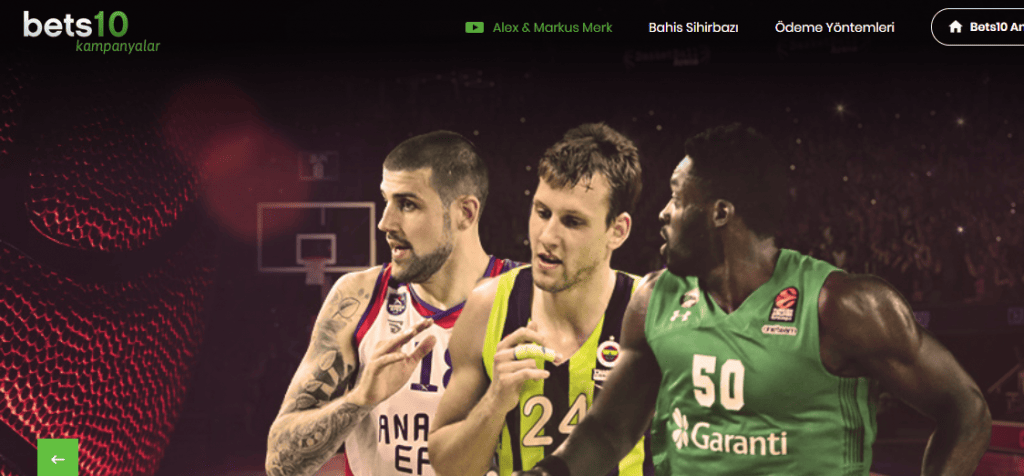 Bets10'da 200 TL Euroleague Bonusu